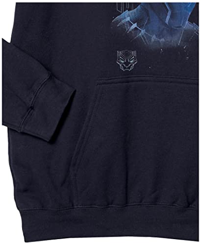 Sweat à capuche Marvel Panther bleu marine chiné en taille M pour garçon - 7