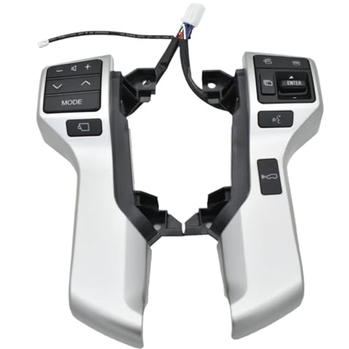 �Ԃ̃X�e�A�����O�z�C�[���R���g���[�X�C�b�`�{�^�� Compatible With For Land For Cruiser For Prado 2009-2013 �ԗp���@�\�X�e�A�����O�z�C�[���X�C�b�` �R���g���[�� �N���[�Y�R���g���[�� �I�[�f�B�I�{�^��
