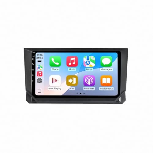 Radio Coche 2 DIN Seat Ibiza con Carplay inalámbrico y Bluetooth para modelos de 2017 a 2020