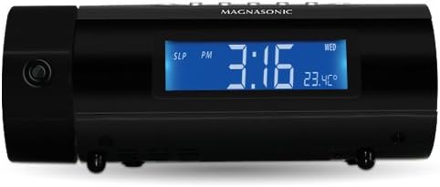 Magnasonic MAG-MM178K Projection Clock Radio with IR Sensor