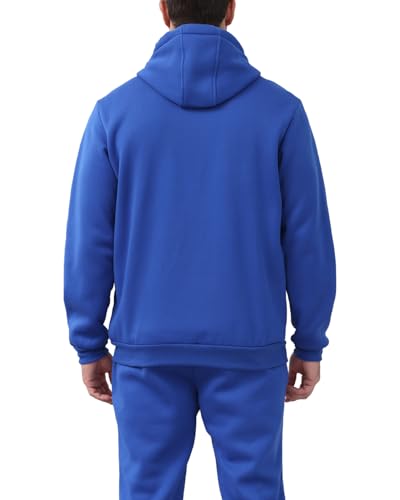 TUVEKE Mens Sweatsuit Casual Sweat Suits for Men 2 Piece Jogging Suits Sets Full Zip Hoodie and Pants Track Suits Mens Set4