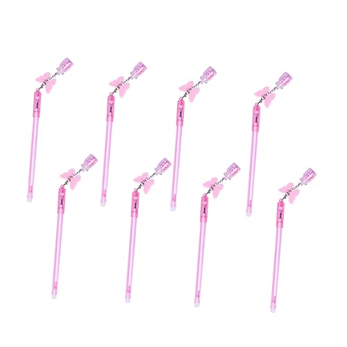 NUOBESTY 8 adet yazı kalemi, öğrenciler ve öğretmenler için, imza tükenmez kalem, yazı gereçleri, memurlar için, ergonomik tasarım, akıcı yazı