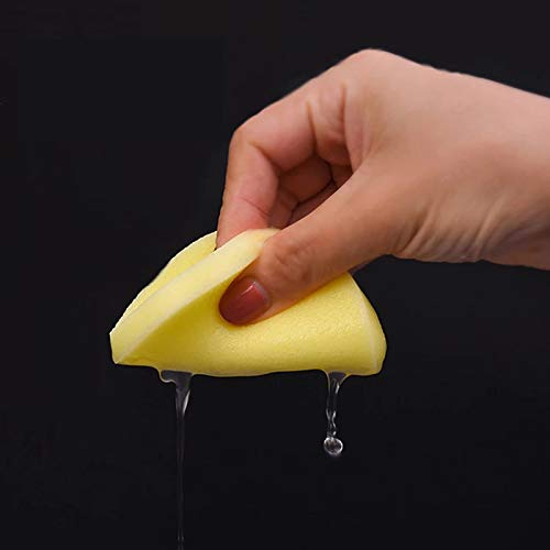 60 Stück Komprimierte Gesichtsschwämme, Rund Kosmetiksch Wämme Wiederver Wendbar Peeling Spa Massage Schwämme Make-up-Tool für Gesichts Make-up Entfernung Waschschwämme