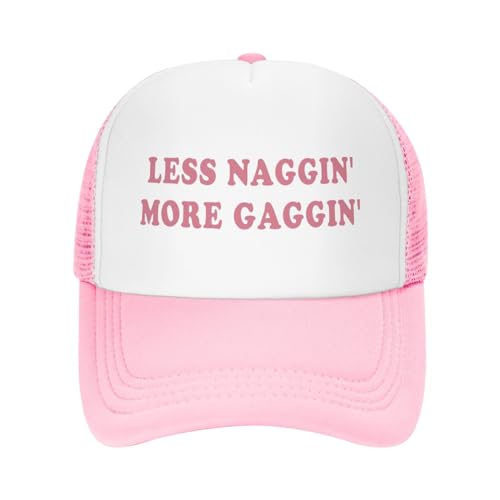 Image of Funny Women Trucker Hats for Women Hot Pink Funny Gag Hats for Women Girls Men Hat
