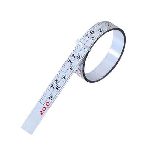 Cinta Métrica Adhesiva de Acero Inoxidable 2 m