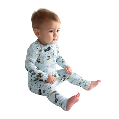 Image of Posh Peanut Convertible Baby Sleepers - Footless Baby Pajamas with 2 Way Zipper for Easy Diaper Changes