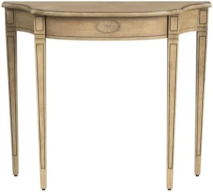 Butler Specialty Company Chester Antique Beige Wood Console Table