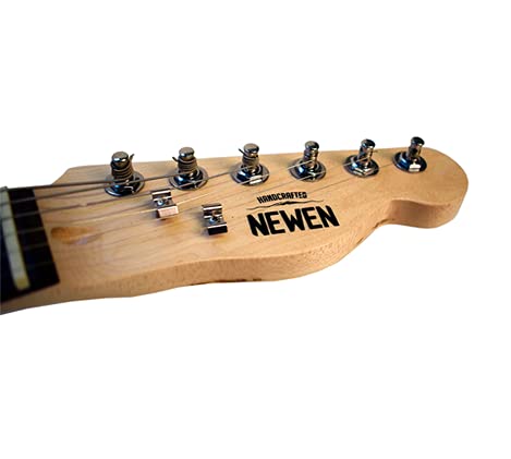 Image of NEWEN Telecaster Style Electric Guitar Made in Argentina, Black