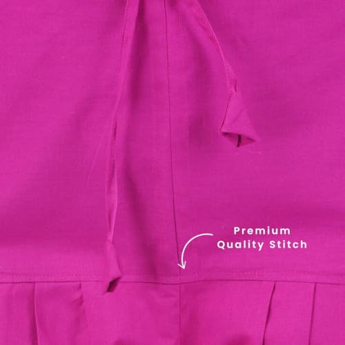 Image of Happy Bunny Salwar Pant - Modern Style Pure Cotton for Women - Ethnic Semi Patiala Trouser - Office,Home - All Day Comfort Wear with Drawstring