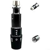 Adaptador de eje de golf para Tour Edge Exotics, cabezal de conductor de repuesto de aluminio de aviación para modelos EX10 E723 E723FW 335 Fairway Wood (C)