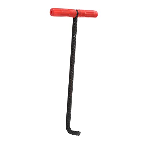 OFFSCH Heavy Duty Manhole Cover Hook T-Shaped Sewer Lifting Aid Garage Door Hook