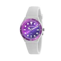 Mondaine Relógio Esportivo Roxo e Branco Pulseira Silicone Relógio Feminino Esportivo Roxo e Branco Pulseira Silicone