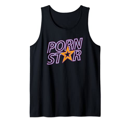 Porn Star Funny Sexy Naughty Kinky Halloween Costume Tank Top