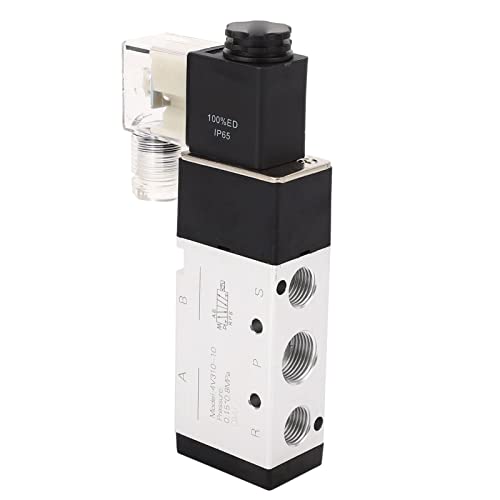 Válvula Solenóide de Ar, Precisão Confiável Liga de Alumínio Ampla Aplicação Válvula Solenóide Pneum