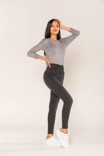 Nina Carter Jeans da donna elasticizzati, a vita