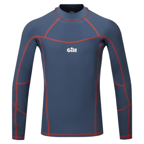 Gill Mens Long Sleeve Pro Rash Guard Shirt Vest 50+ UV Sun Protection for All Water Sports Surfing Paddle Board Kayaking2