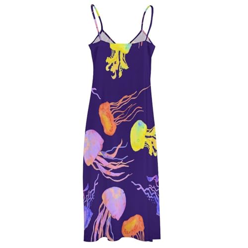 Robe maxi pour voyages évitant la chaleur avec style coloré