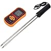 Moisture Detector Grain Wheat Tester Bean Corn Hygrometer Rice Moisture Meter for Portable Digital Display LCD Soil Test Kits