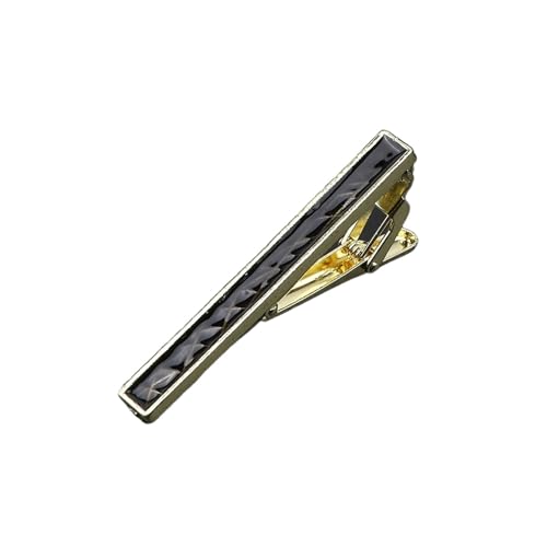 Clips de corbata esmaltados para bodas y eventos de negocios masculinos