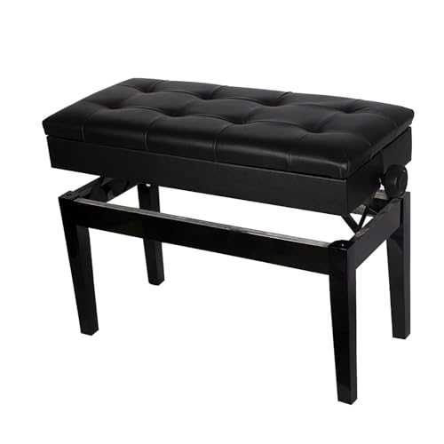 ZYJIX Tabouret Duet pour Banc De Piano – Tabouret Double en Cuir Réglable en Hauteur Et Confortable Rempli D’éponge Haute Résilience – Tabouret De Coiffeuse Pratique - Les Beatles, Paul McCartney, John Lennon, RIngo Starr, George Harrison ZYJIX Tabouret Duet pour Banc De Piano - Tabouret Double en Cuir Réglable en Hauteur Et Confortable Rempli D'éponge Haute Résilience - Tabouret De Coiffeuse Pratique – Image 3