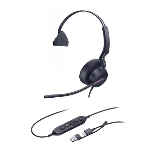 Yealink UH46 Mono Teams USB-C/A �v���t�F�b�V���i�� �L���w�b�h�Z�b�g ? 1308184