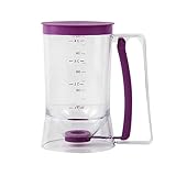 Pasdrucn 1L Teigportionierer Mit Quetschgriff, Plastik Teigspender Mit Skala, Pancake...