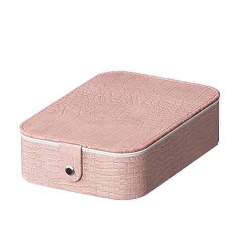 Trousse à maquillage avec miroir éclairé boîte crocodile LED