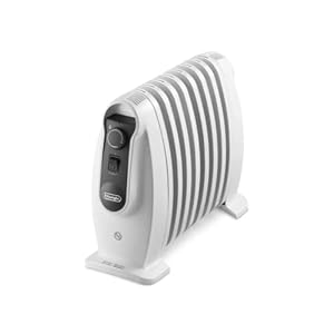 De’Longhi TRNS0808.M Olieradiator, compacte mobiele radiator, Nano, wit