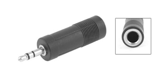Adaptador de audio Jack 3.5mm macho a hembra miniatura 2