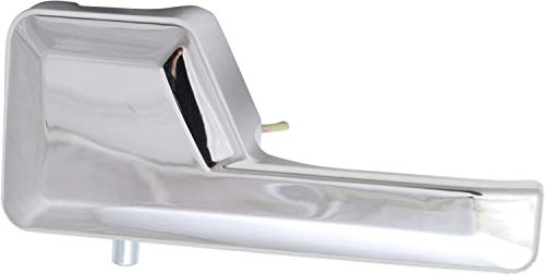Evan Fischer Front Driver Side Interior Door Handle Compatible with 2007-2011 Ford Edge and 2007-2011 Lincoln MKX Inside All Chrome
