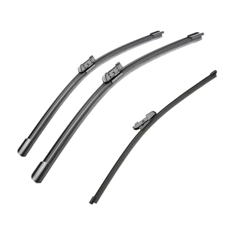 Essuie-glaces Tiguan MK2 sans traces : pack de 3 balais anti-pluie efficaces