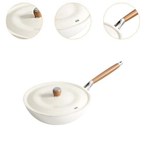Wok con base plana y recubrimiento antiadherente miniatura 3