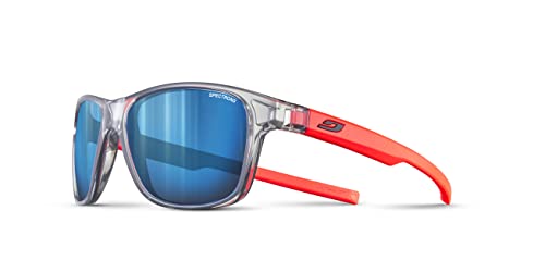 Julbo Lunettes de soleil - CRUISER - Ados - Gris Translucide / Orange Fluo - Catégorie 3