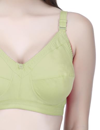 Image of Elina Women's Hosiery Non-Padded Wire Free Regular Bra