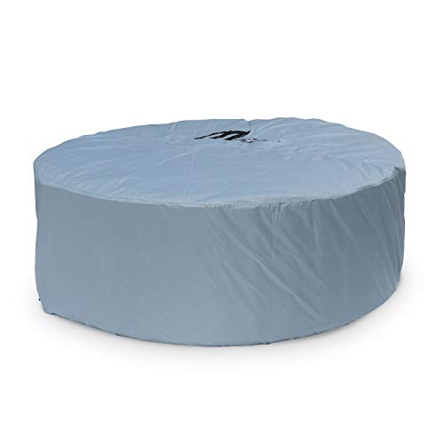 Alice's Garden - Cubierta Protectora Integral para SPA Inflable Cuadrado o Redondo para 4 Personas MSPA- Ø 190x70cm Cover