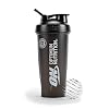 Optimum Nutrition Black Shaker Bottle with Stainless Steel Ball, 28oz | 28oz Protein Shaker, Mixes Powders Easily, Lightweight, Top-Rack Dishwasher Safe, Flip-Top Leak-Resistant Lid, Durable