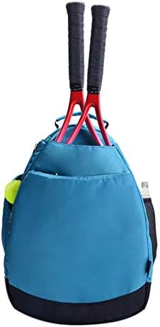 Women's Small Tennis Racket Backpack Sport Bag for Girls Blue