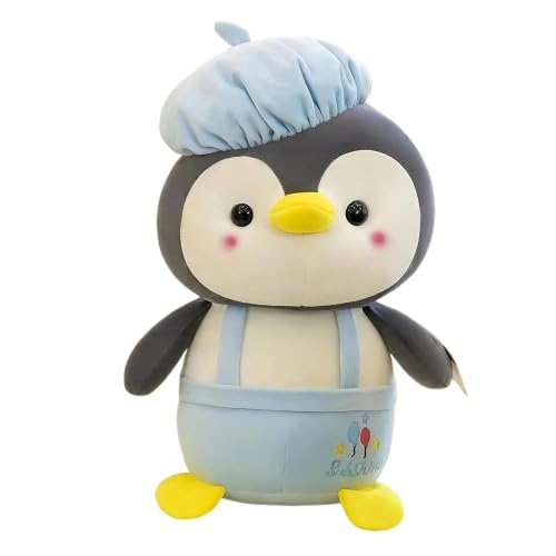 Image of SCOOBA Adorable Cap Penguin Soft Toy 35cm (Blue Cap Penguin)