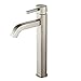 Kraus FVS-1007SN Ramus Single Lever Vessel Bathroom Faucet Satin Nickel