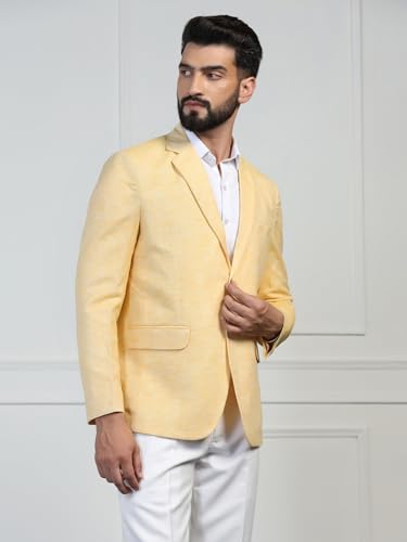 Image of TAHVO Men Linen Blazer