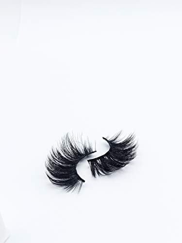 Amsdcn 8 Pairs False Eyelashes 23/25Mm Fake Lashes Long Makeup 3D Mink Eyelashes Eyelash Extension Mink Eyelashes For Beauty (4D-L029) #TOP5