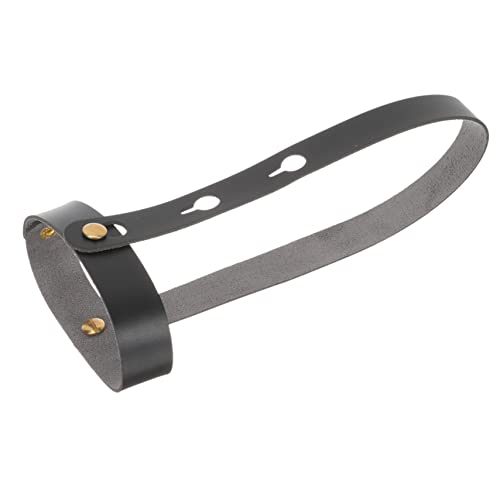 PRETYZOOM Handheld Cup Sleeve Adjustable Drink Carrier for Hot Cold Beverages PU Material for Coffee Milk Tea Lightweight Easy to Carry