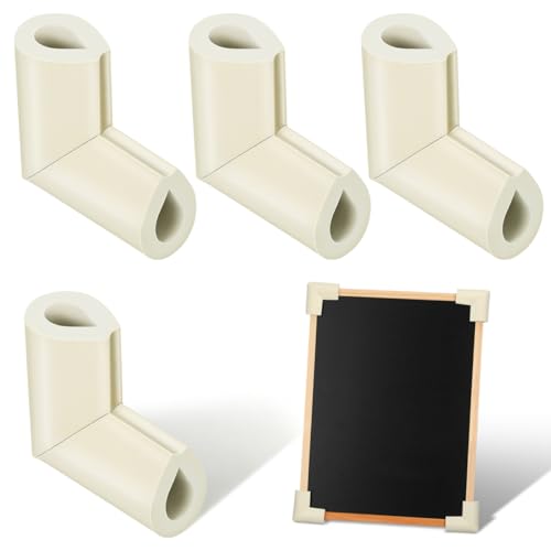 Lurrose Lot de 12 D'angle Coin de Table Protection pour Meubles de Déménagement Cadres Photo Bords en Polyéthylène Antichoc pour Et Expédition