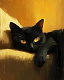 support peinture huile 🎨【VOUS POUVEZ OBTENIR】 comprend une toile de peinture par numéro pré-imprimée mesurant 16 x 20 pouces (40 x 50 cm), 3 pinceaux et un ensemble de peinture de haute qualité.