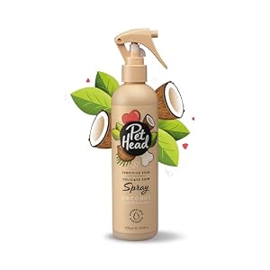 Pet Head Dog Deodoriser Spray, Sensitive Soul Grooming Spray for Dogs with Sensitive Skin, Hypoallergenic Coconut, Brown, 90133A, 50 ml (1er Pack)