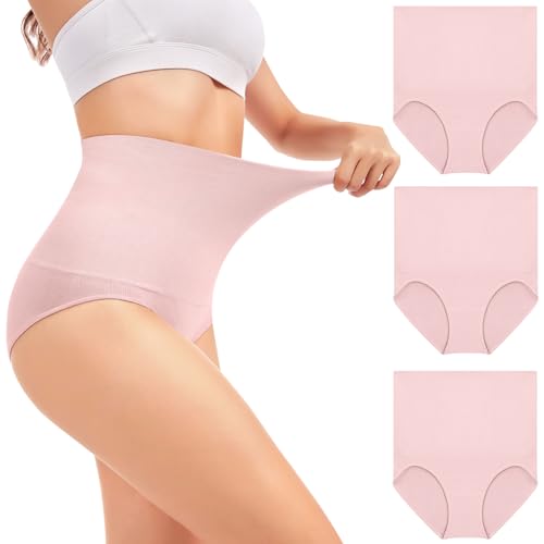 OVRUNS Tummy Control Shapewear Panties for Women High Waisted Compression