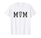 Lacrosse tshirt for Mom with LAX Stick Head Gift