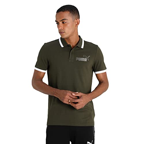 Image of Puma Men's Letter Print Regular Fit T-Shirt