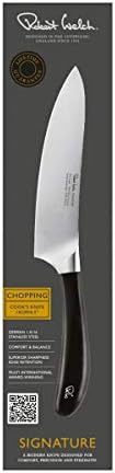 Robert Welch Signature 16cm Cooks Knife. Made from German 1.4116 Stainless Steel. Suitable for All Chopping Purposes - Ideal for Meat, Hard Vegetables, Herbs, Nuts and Salads.