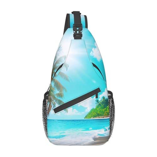 Sling sac à dos élégant avec motif football américain
